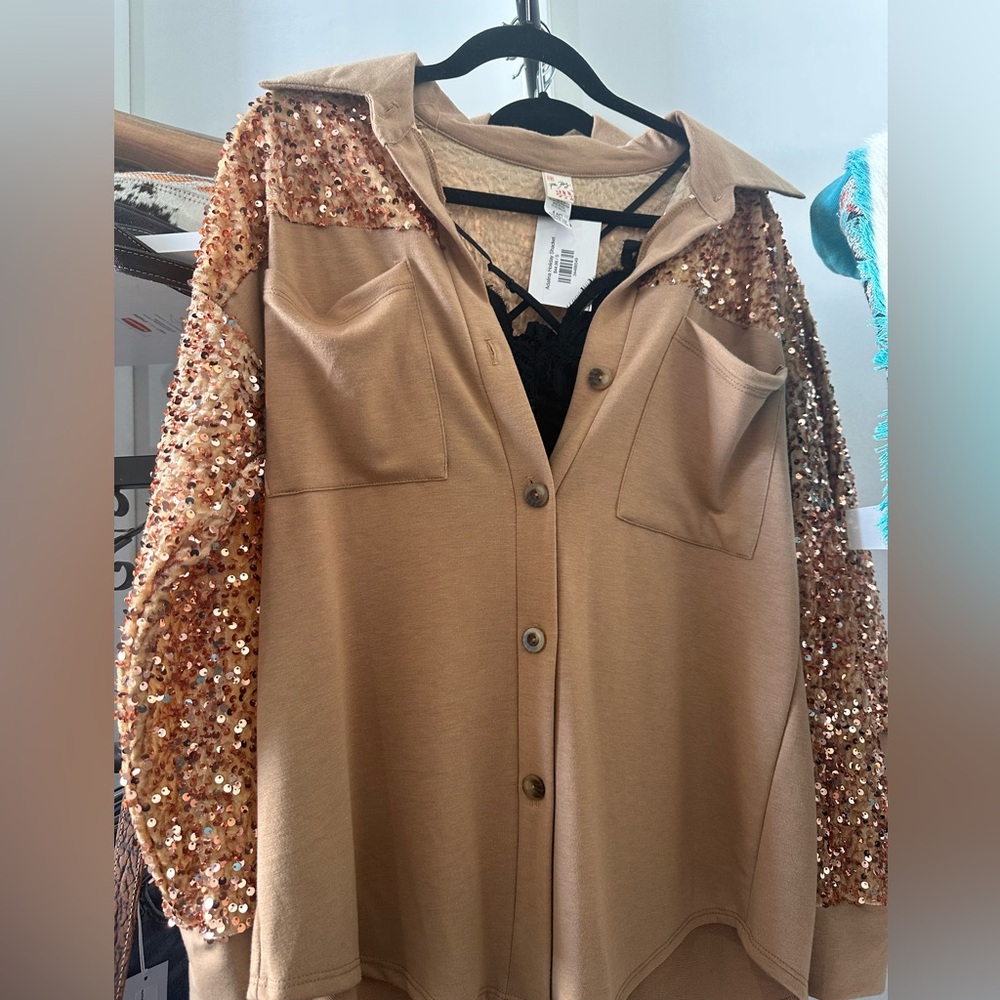 Sequin Jacket